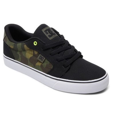 DC Anvil Canvas Fekete / Camo - Cipő - Fekete / Camo - Magyarország (KBAN0GM0)